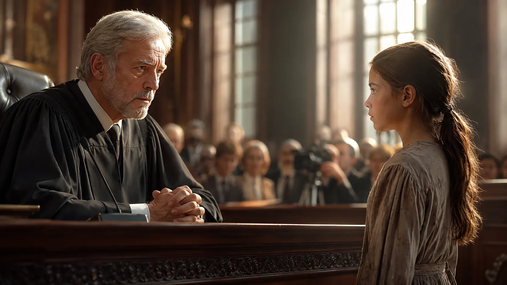 The Iron Judge Thought He Was Untouchable — Then a Barefoot Girl Revealed the Secret That Destroyed Him