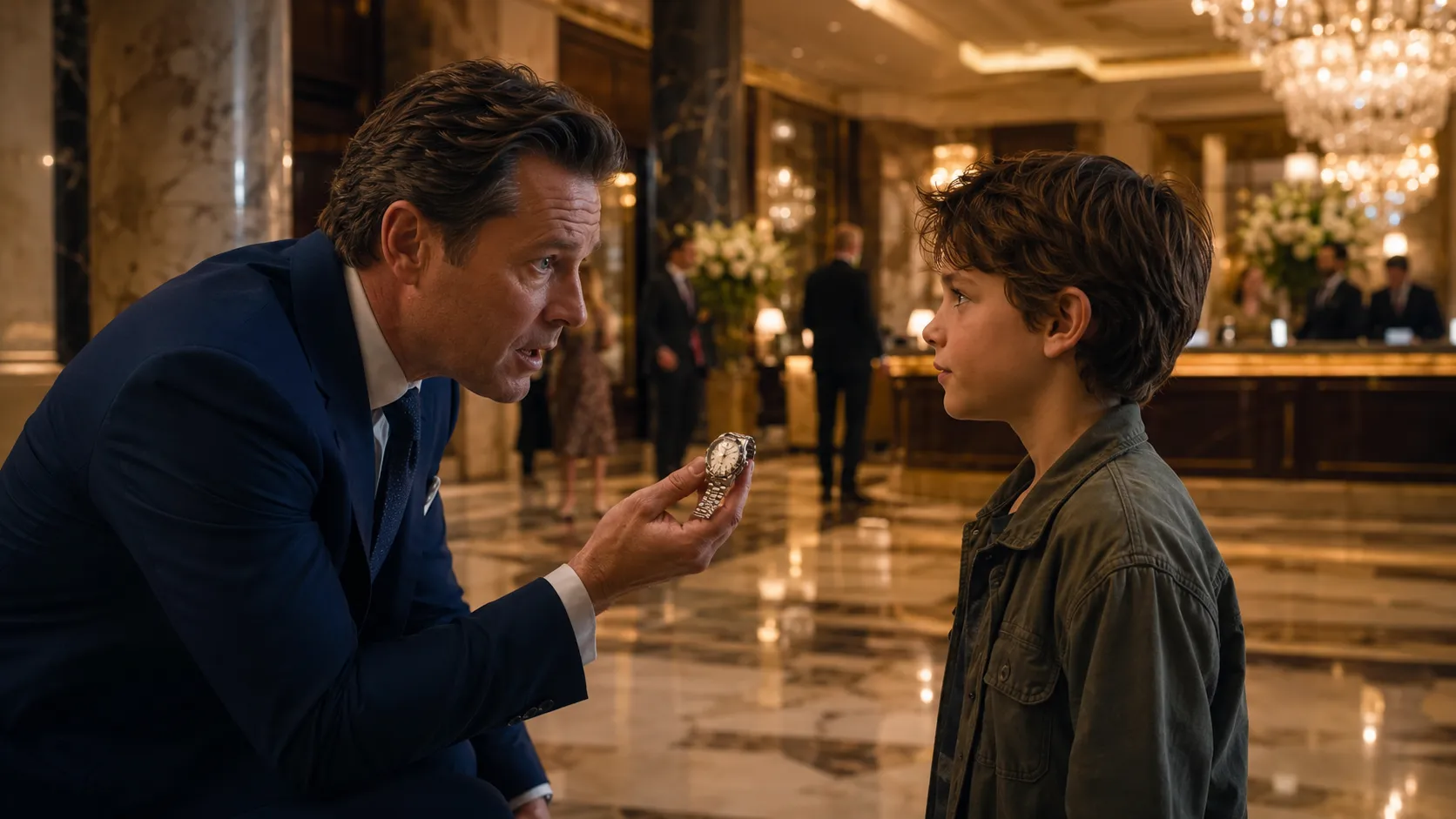 The Boy Recognized the Millionaire’s Watch — Then One Name Changed Everything